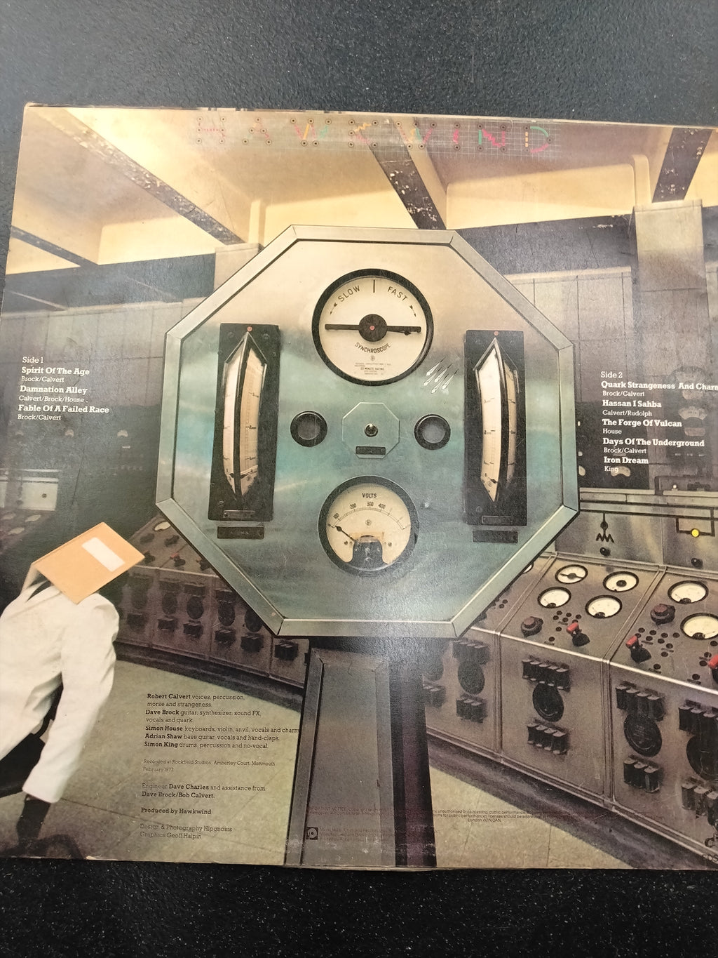 Hawkwind Quark Strangeness and Charm 1977